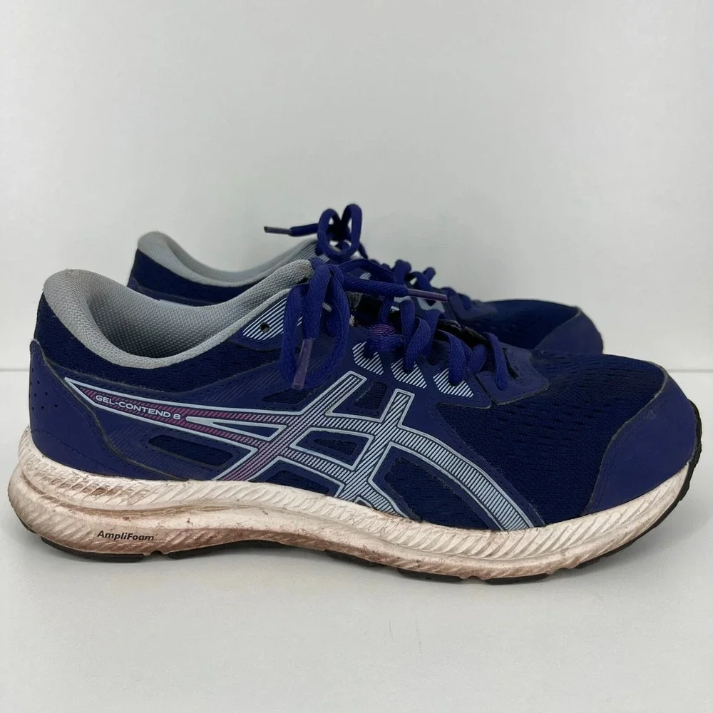 Asics Womens Gel Contend‎ 8 1012B319 Purple Running Shoes Sneakers Size 9.5 W